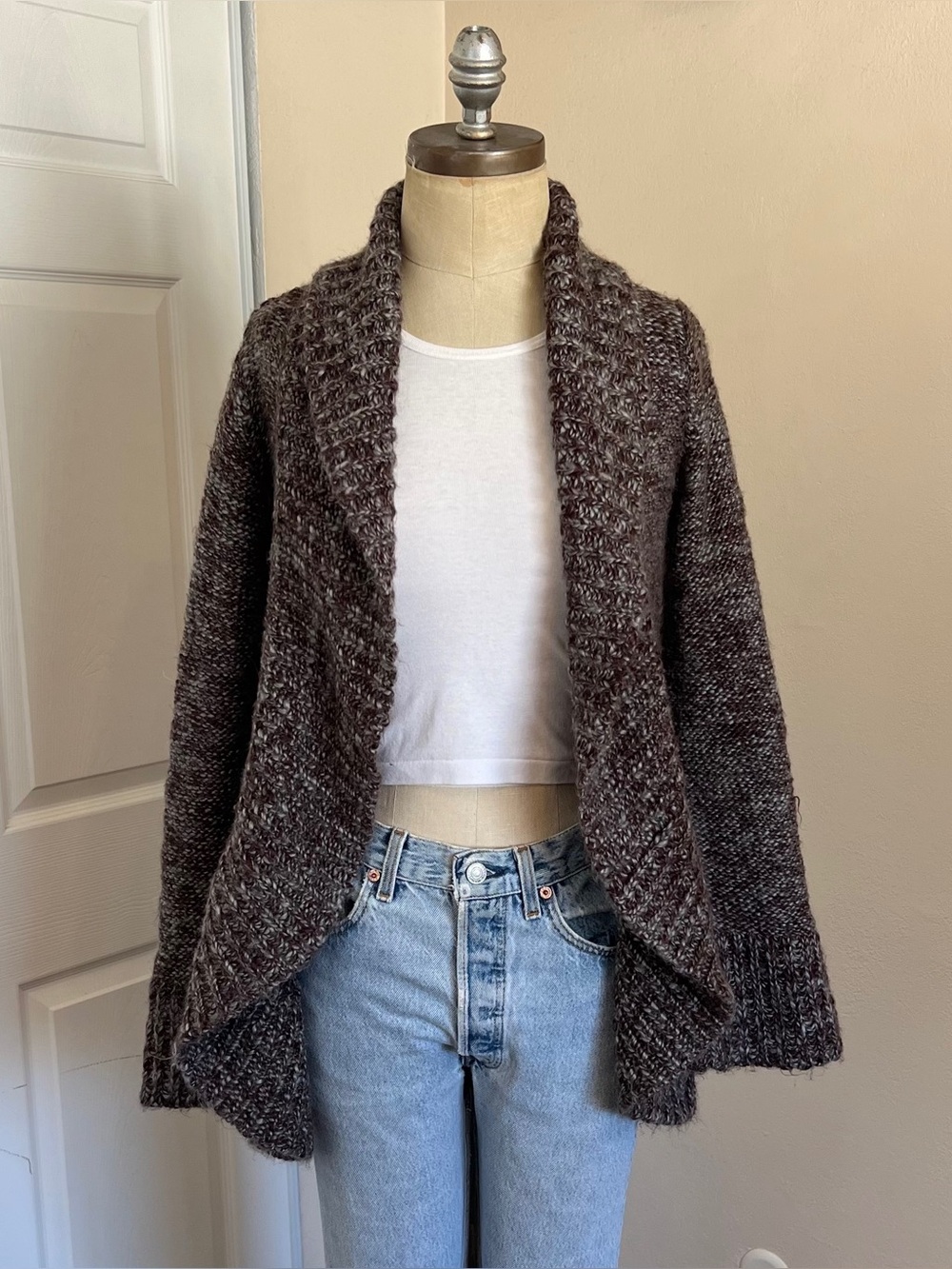 M by Michael Stars Open Knit Cardigan